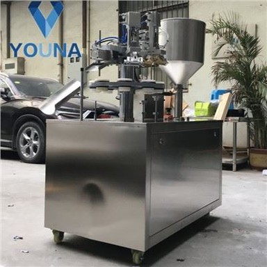 Máy chiết rót và niêm phong ống kem