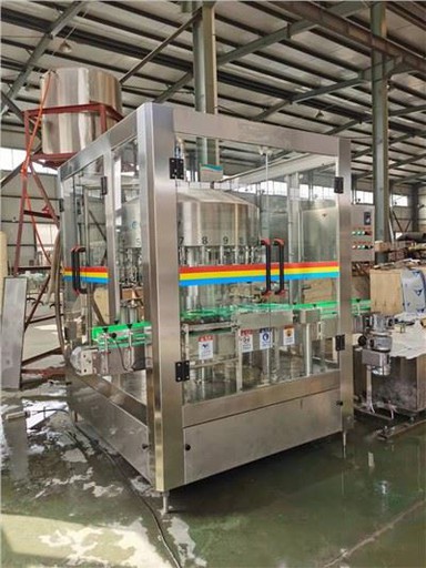 12 16 18 24 Heads Dây chuyền sản xuất nước giải khát rượu cồn tự động